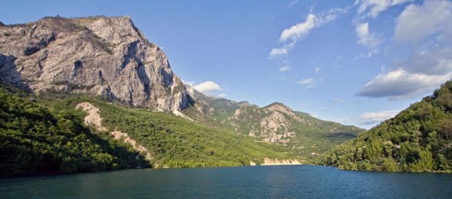 Koman Lake Albania