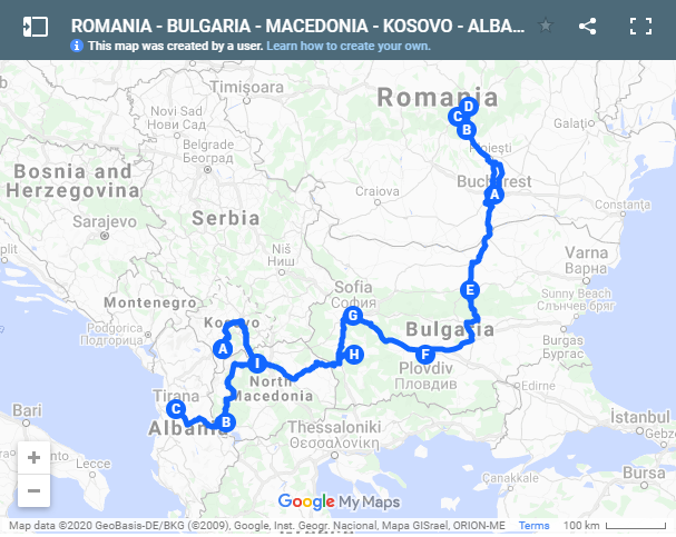 albania macedonia tour